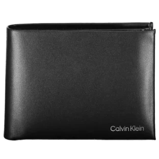 Calvin Klein Black Leather Men Wallet