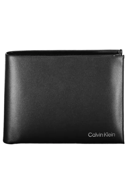 Calvin Klein Black Leather Men Wallet