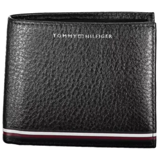 Tommy Hilfiger Blue Leather Men Wallet