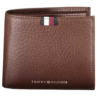 Tommy Hilfiger Brown Leather Men Wallet