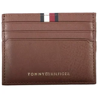 Tommy Hilfiger Black Leather Men Wallet