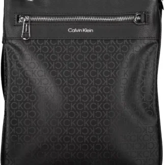 Calvin Klein Gray Polyester Men Shoulder Bag