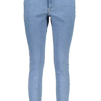 Calvin Klein Light Blue Cotton Women Jeans