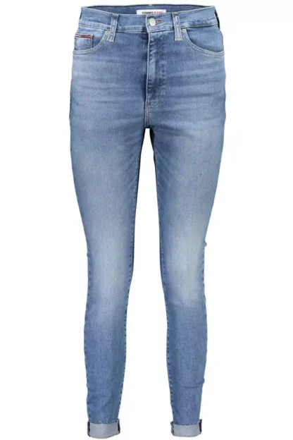 Tommy Hilfiger Light Blue Cotton Women Jeans