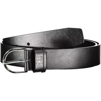 Calvin Klein Black Leather Women Belt