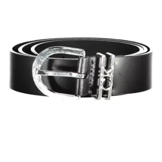 Tommy Hilfiger Black Leather Women Belt