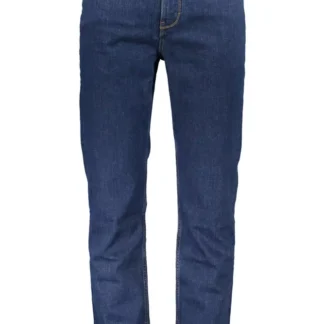 Napapijri Light Blue Cotton Men Jeans