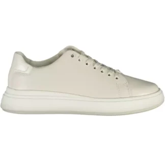 Calvin Klein Black Leather Women Sneaker