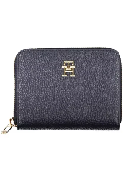 Tommy Hilfiger Blue Polyethylene Women Wallet