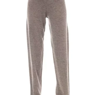 Alpha Studio Gray Wool Women Pant