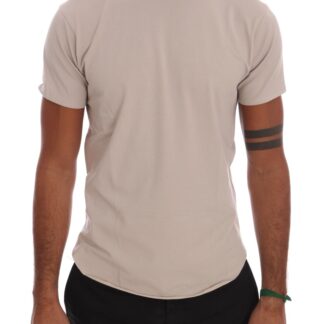 Roberto Cavalli Elegant Grey Cotton Polo Shirt