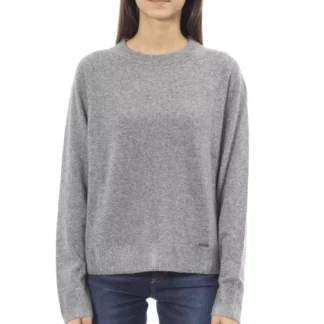 Baldinini Trend Beige Cashmere Women Sweater