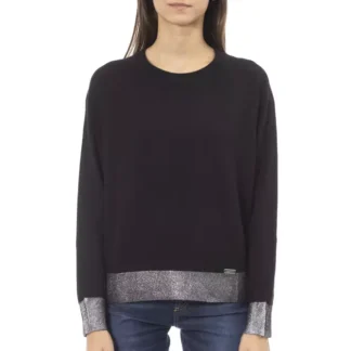 Baldinini Trend Green Wool Women Sweater