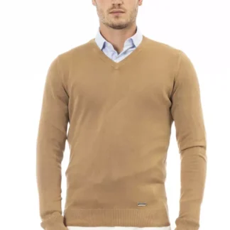 Baldinini Trend Beige Modal Men Sweater