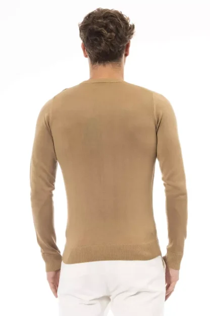 Baldinini Trend Beige Modal Men Sweater