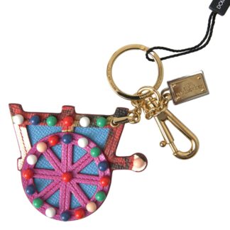 Dolce & Gabbana Chic Multicolor Designer Keychain