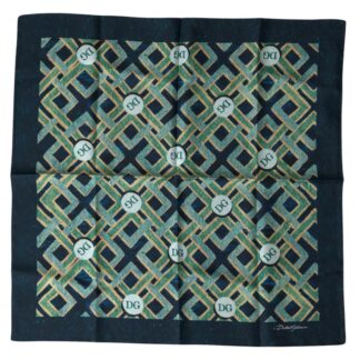 Dolce & Gabbana Elegant Multicolor Silk Men's Square Scarf