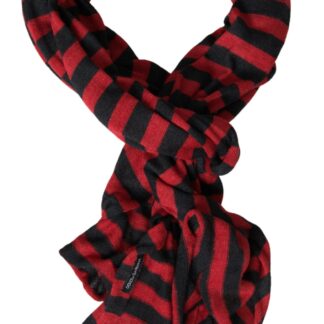 Dolce & Gabbana Multicolor Cotton Neck Wrap Scarf