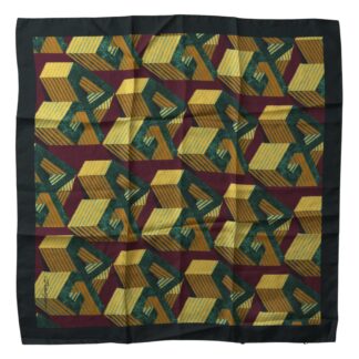 Dolce & Gabbana Elegant Multicolor Silk Men's Square Scarf