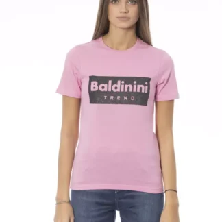 Baldinini Trend Black Cotton Women Top