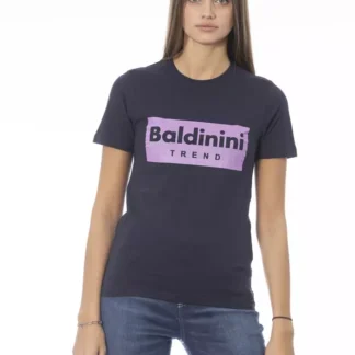 Baldinini Trend White Cotton Women T-Shirt