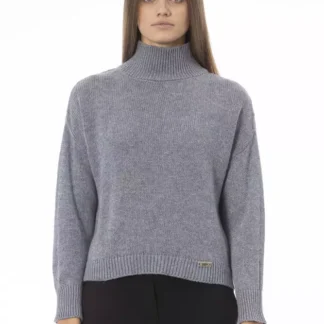 Baldinini Trend Beige Wool Women Sweater