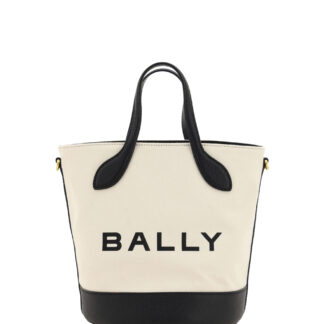 Bally Chic Monochrome Leather Tote Bag