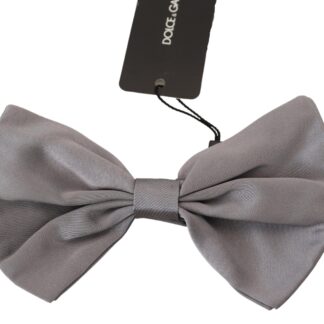 Dolce & Gabbana Stylish Polka Dot Silk Bow Tie