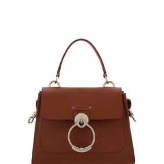 Chloé Sepia Brown Small Arlène Leather Shoulder Bag