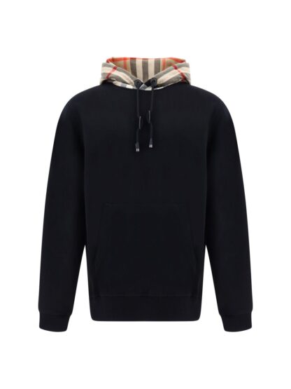 Burberry Elegant Oversize Black Samuel Hoodie