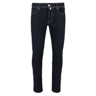 Jacob Cohen Elegant Slim Fit Black Stretch Jeans