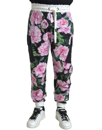 Dolce & Gabbana Elegant Multicolor Cotton Joggers