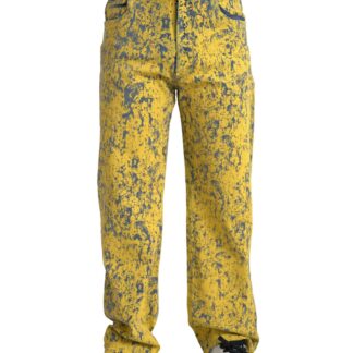 Dolce & Gabbana Elegant Silk Joggers with Religious Print