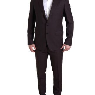 Dolce & Gabbana Exclusive Martini Black Slim Fit Suit