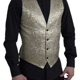 Dolce & Gabbana Silk Leopard Vest Exclusive Sportswear