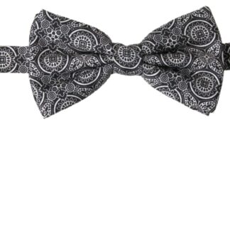 Dolce & Gabbana Stylish Polka Dot Silk Bow Tie