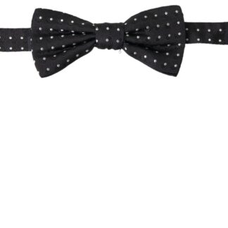 Dolce & Gabbana Elegant Silk Bow Tie for Sophisticated Evenings