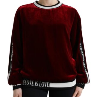 Dolce & Gabbana Elegant Multicolor Crew Neck Cotton Sweater