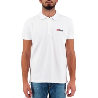 Aquascutum Elegant Cotton Polo with Contrast Logo Emblem