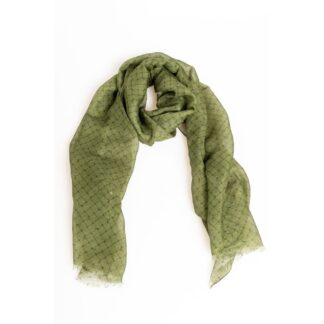 Trussardi Army Cotton Men Scarf