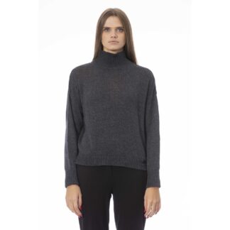 Baldinini Trend Gray Viscose Women Sweater