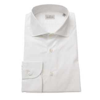 Bagutta Light Blue Cotton Men Shirt