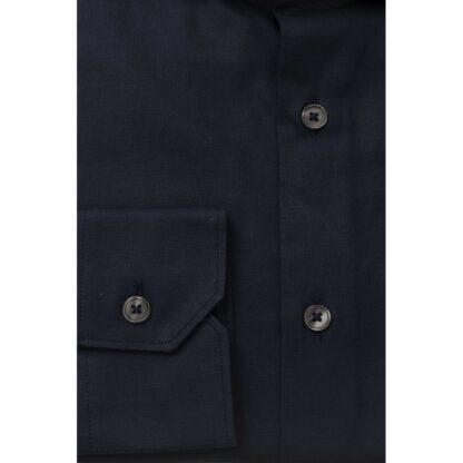 Bagutta Blue Cotton Men Shirt