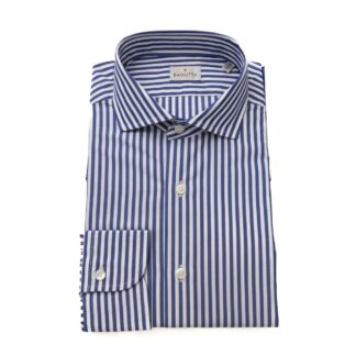 Bagutta Blue Cotton Men Shirt