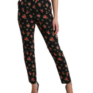 Dolce & Gabbana Elegant High Waist Skinny Pants