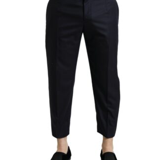 Dolce & Gabbana Elegant Black and White Cotton Joggers