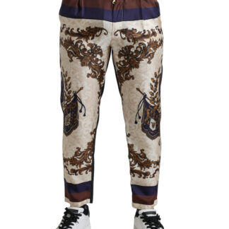 Dolce & Gabbana Sleek Skinny Cotton Jogger Pants