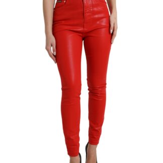 Dolce & Gabbana Chic Boyfriend Mid Waist Stretch Jeans