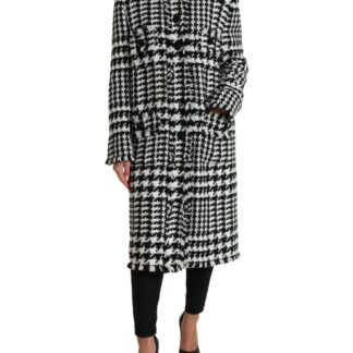 Dolce & Gabbana Elegant Checkered Poncho Jacket