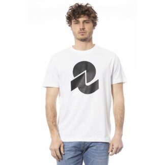 Trussardi White Cotton Men T-Shirt